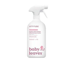 ATTITUDE Détachant à Lessive pour les Vêtements pour Bébé & Enfants, Efficace contre les Taches Tenaces, Origine Naturelle, Végane, Sans Parfum, 800 mL