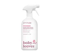 ATTITUDE Détachant pour Lessive pour Bébé, Ingrédients d’Origine Naturelle, Produits Ménagers Véganes, Sans Odeur, 800 mL