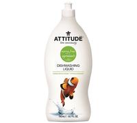 ATTITUDE Détergent pour lave-vaisselle au parfum de pomme verte et de basilic, 700 ml