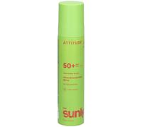 ATTITUDE Écran Solaire Minéral Spray Visage & Corps Kidss SPF 50 Pastèque Coco 75 ml