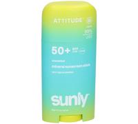 Attitude Sunly Mineral Sunscreen Stick SPF 50+ crème protectrice minérale visage et corps en stick sans parfum 60 g