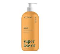 ATTITUDE Gel Douche Naturel Feuilles d’Oranger, Végan, Certifié EWG, Testé Dermatologiquement, À Base de Plantes et Minéraux, 946 mL