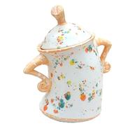 Attitude Jar - Boîte alimentaire mignonne avec couvercle | Support unique de la main pour ranger le café, le thé, les collations, les bonbons, le sucre, les épices, le garde-manger, la cuisine