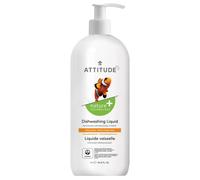 Attitude lave-vaisselle liquide ewg vrifi le savon vgtalien vrifi usine base de produits d'agrumes drivs naturaux 33,8 fl oz