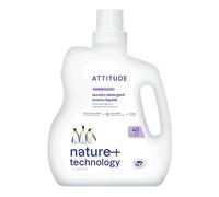 ATTITUDE Lessive Liquide, Certifié EWG Verifié, Élimine les Tâches & les Odeurs, Végan, Ingrédients d'Origine Naturels, Parfum Lavande, 40 Brassées, 2 Litres