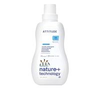 ATTITUDE Lessive Liquide, Certifiée EWG, Compatible HE, d'origine végétale et végane, Savon Naturel pour le Linge, Fleurs des Champs, 35 lavages, 1.04 L