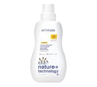 ATTITUDE Lessive Liquide, Certifiée EWG, Compatible HE, Végane, Savon Naturel pour le Linge, Zeste d'Agrumes, 35 lavages, 1.04 L