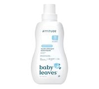 ATTITUDE Lessive Liquide pour Bébé, Certifié EWG Verifié, Vêtements de bébé et Nouveau-Né, Végan, Ingrédients d'Origine Naturels, 35 Brassées, Parfum Douce Berceuse, 1.04 Litres