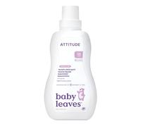 ATTITUDE Lessive Liquide pour Bébé, EWG Verified, Sûre pour les Vêtements de Bébé, Nourrissons et Nouveau-nés, Végan et d’Origine Naturelle, Compatible HE, Douce Berceuse, 35 Brassées, 1.04 L