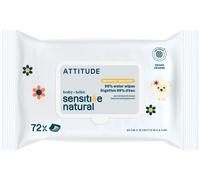 ATTITUDE Lingettes Naturelles pour Peau Sensible - 72 pièces