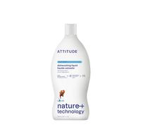 ATTITUDE Liquide Vaisselle, certifié EWG, végan, à base de plantes, parfum Fleurs Sauvages, 700 ml