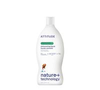 ATTITUDE Liquide vaisselle, EWG Verified, Pomme verte & basilic, 700 ml | Dégraisse & élimine les résidus alimentaires, Mousse riche, Se rince facilement, À base de plantes