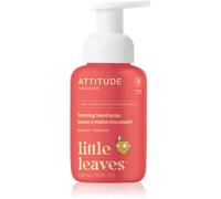 ATTITUDE Savon pour les mains en mousse naturelle pour enfants, formule hypoallergénique à base de plantes, végétalien et certifié CEE, mangue, 10 bouteilles