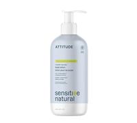 ATTITUDE Lotion Corporelle pour Peaux Sensibles, Enrichi d'Avoine, EWG Verified, Crème Hydratante Testée Dermatologiquement, Végane, Sans Odeur, 473 mL