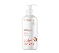 ATTITUDE Lotion Corporelle pour Bébé, EWG Verified, Crème Hydratante Testée Dermatologiquement, Végane, Nectar de Poire, 473 mL
