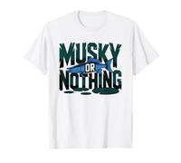 Attitude Maskinongé Chasseur De Trophée Eau Douce Dévotion T-Shirt