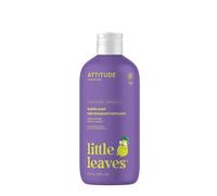 ATTITUDE Mousse Lavante Enfant, Bain Moussant, shampooing et savon corps, certifiée EWG, testée dermatologiquement, à base de plantes et minéraux, végan, Vanille & Poire, 473 mL