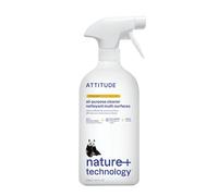 ATTITUDE Nettoyant Multi Surfaces, EWG Verified, Efficaces sur toutes les Surfaces, Ingrédients d'Origine Naturelle, Végan, Zeste d'Agrumes, 800 mL