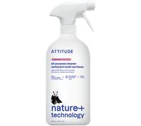 ATTITUDE Nettoyant Multi-Usage, Certifié EWG Verified, Végane, Ingrédients à Base de Plantes, Sans Traces, Cuisine, Salle de Bain, Vitres, Sans Parfum, 800 mL