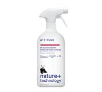 ATTITUDE Nettoyant Tout Usage, certifié EWG, végan, 94 % d’ingrédients à base de plantes, sans traces, pour cuisine, salle de bain, vitres et plus, parfum Pamplemousse Rose, 800 mL