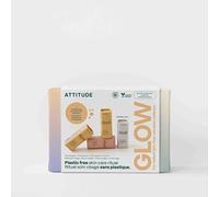 ATTITUDE Oceanly Coffret de Soin pour la Peau, EWG Verified, Ingrédients d'Origine Naturelle, Rituel Soin Visage Végane, PHTYO GLOW, Sans Parfum, Kit de 4 Produits