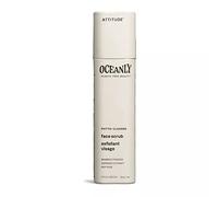 ATTITUDE Oceanly Exfoliant Visage Solide, EWG Verified, Ingrédients d'Origine Naturelle, Soin pour la Peau Végane, PHYTO CLEANSE, Sans Parfum, 30 g