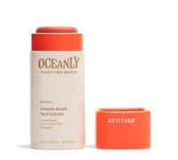 ATTITUDE Oceanly Fard à Joues, EWG Verified, Phtyoglycogène Hydratant, Ingrédients d'Origine Naturelle, Maquillage Végane, Corail, 8.5 g