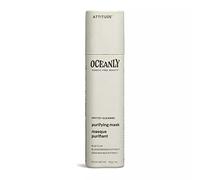 ATTITUDE Oceanly Masque Visage Purifiant Solide, EWG Verified, Ingrédients d'Origine Naturelle, Soin pour la Peau Végane, PHYTO CLEANSE, Sans Parfum, 30 g