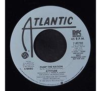 ATTITUDE - pump up the nation / same 45 rpm single