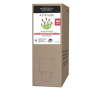 ATTITUDE Recharge Lessive Liquide, certifiée EWG, HE, végan, à base de plantes, parfum Baies d’Été, 160 brassées, 4 L