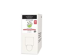ATTITUDE Recharge Lessive Liquide, certifiée EWG, HE, végan, à base de plantes, parfum Baies d’Été, 80 brassées, 2 L