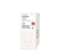 ATTITUDE Recharge Lessive Liquide, certifiée EWG, HE, végan, à base de plantes, parfum Baies d’Été, 80 brassées, 2 L