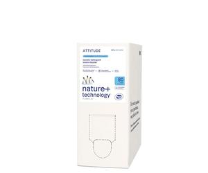 ATTITUDE Recharge Lessive Liquide, certifiée EWG, HE, végan, à base de plantes, parfum Fleurs Sauvages, 80 brassées, 2 L