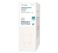 ATTITUDE Recharge Lessive Liquide, certifiée EWG, HE, végan, à base de plantes, parfum Fraîcheur des Montagnes, 160 brassées, 4 L