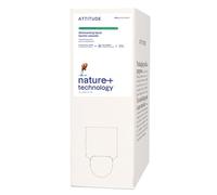 ATTITUDE Recharge Vaisselle, certifiée EWG, végan, à base de plantes, parfum Pomme Verte & Basilic, 4 L