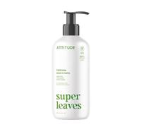ATTITUDE Savon à Main Liquide, Certifié EWG Verified, Nettoyant pour les Mains, Doux pour la Peau, Ingrédients d’Origine Naturelle, Végane, Parfum Poire & Ambre, 473 mL