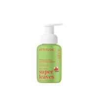 ATTITUDE Savon à Main Moussant pour Enfant, EWG Verified, Ingrédients d'Origine Naturelle, Testé Dermatologiquement, Végane, Melon d'Eau et Coco, 295 mL