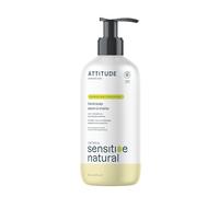 ATTITUDE Savon Mains Peaux Sensibles Avoine et Huile d’Argan, Végan, Certifié EWG, Testé Dermatologiquement, 473 mL
