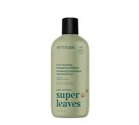 ATTITUDE Shampoing et après-shampoing nourrissants 2 en 1 pour chat et chien, ingrédients à base de plantes et de minéraux, végétalien, lavande et huile d'argan, 473 ml