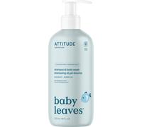 Attitude Shampoing & Gel Nettoyant 2en1 - baby leaves - 473 ml