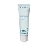 ATTITUDE Shampooing bébé, Gel lavant & savon 2-en-1, Bonne nuit, 240 ml | EWG Verified, Bain tout en douceur de la tête aux pieds, Mousse douce, 97 % d'origine naturelle, Testé dermatologiquement