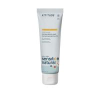 ATTITUDE Shampooing et Gel Douche 2-en-1 pour Bébé, Peaux Sensibles, Enrichie d'Avoine, Testé Dermatologiquement, Certifié EWG, Végan, Sans Odeur, 240 mL