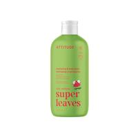 ATTITUDE Shampooing et Gel Douche 2-en-1 pour Enfant, Certifié EWG Verified, Cheveux Secs, Doux pour la Peau, Ingrédients d’Origine Naturelle, Végane, Parfum Pastèque & Coco, 473 mL