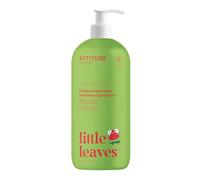 ATTITUDE Shampooing et Gel Douche Enfant, certifié EWG, nettoyant cheveux et corps, testé dermatologiquement, produits véganes, Pastèque & Coco, 946 mL