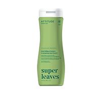 ATTITUDE Shampooing Nourrissant, certifié EWG, cheveux secs et abîmés, ingrédients d’origine naturelle, végan, Huile de Raisin & Feuilles d’Olivier, 473 mL