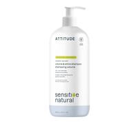 ATTITUDE Shampooing Ultra Doux, Apaise et Protège le Cuir Chevelu, Avoine et Protéine de Soja, Végan, Ingrédients d’Origine Naturelle, Certifié EWG, Végan, Sans Odeur, 946 mL