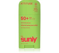 Attitude Sunly Kids Watermelon & Coco crème protectrice minérale visage et corps en stick SPF 50+ 60 g