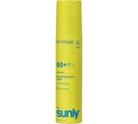 Attitude Sunly Spray Solaire Minéral Visage & Corps Enfants IP50 Sans Parfum Flacon Spray 75ml