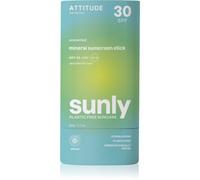 Attitude Bâton Solaire Minéral Sans Odeur IP30 Stick 85g