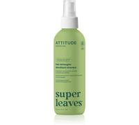 ATTITUDE Démêlant sans rinçage huile d'avocat & feuilles d'olivier – Parfum Poire & Ambre, 240 mL
